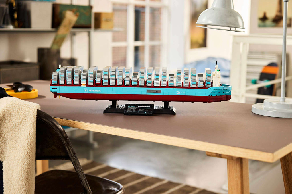 Compatible - 40955 - Maersk Dual-Fuel Container Vessel - 1516 Pieces