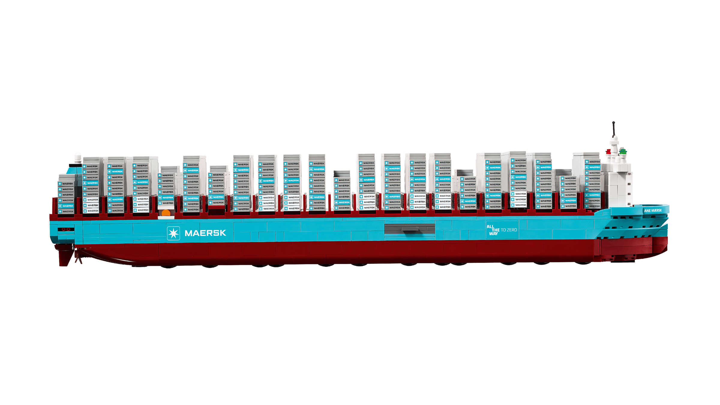 Compatible - 40955 - Maersk Dual-Fuel Container Vessel - 1516 Pieces