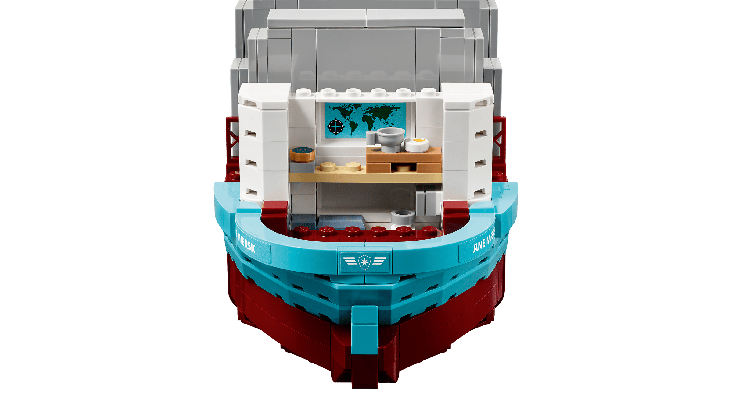 Compatible - 40955 - Maersk Dual-Fuel Container Vessel - 1516 Pieces