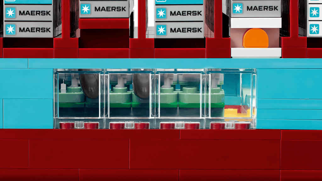 Compatible - 40955 - Maersk Dual-Fuel Container Vessel - 1516 Pieces