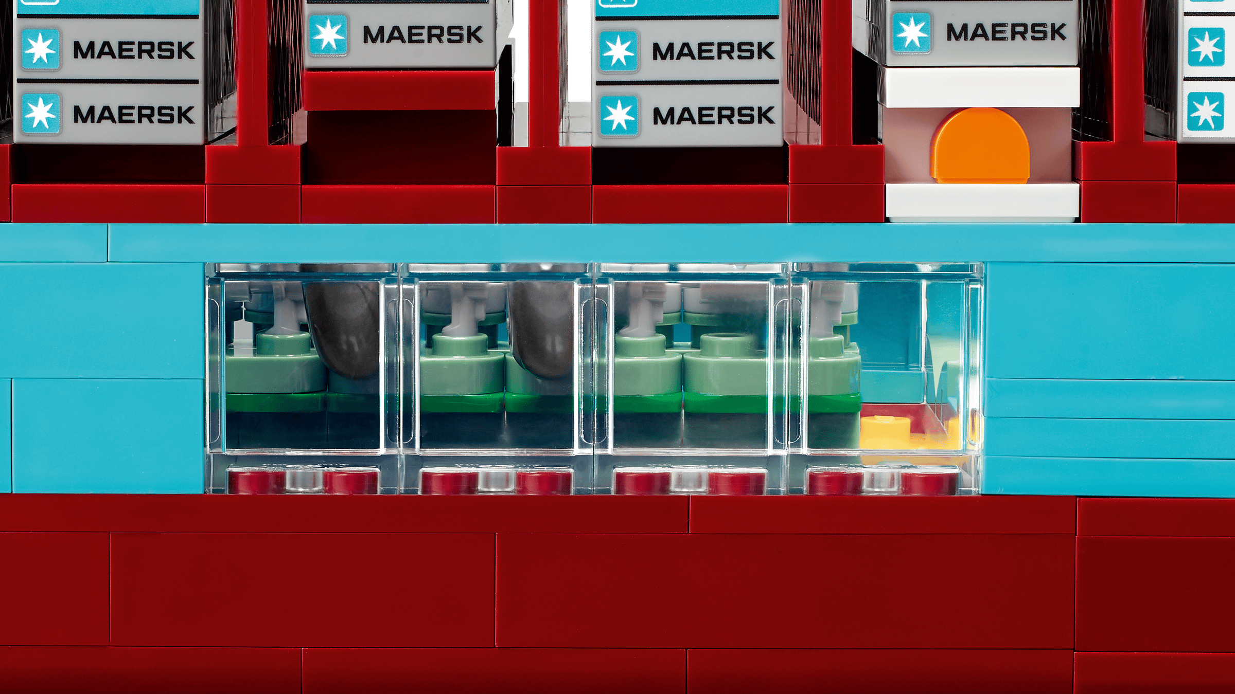 Compatible - 40955 - Maersk Dual-Fuel Container Vessel - 1516 Pieces