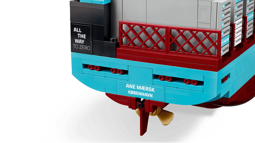 Compatible - 40955 - Maersk Dual-Fuel Container Vessel - 1516 Pieces