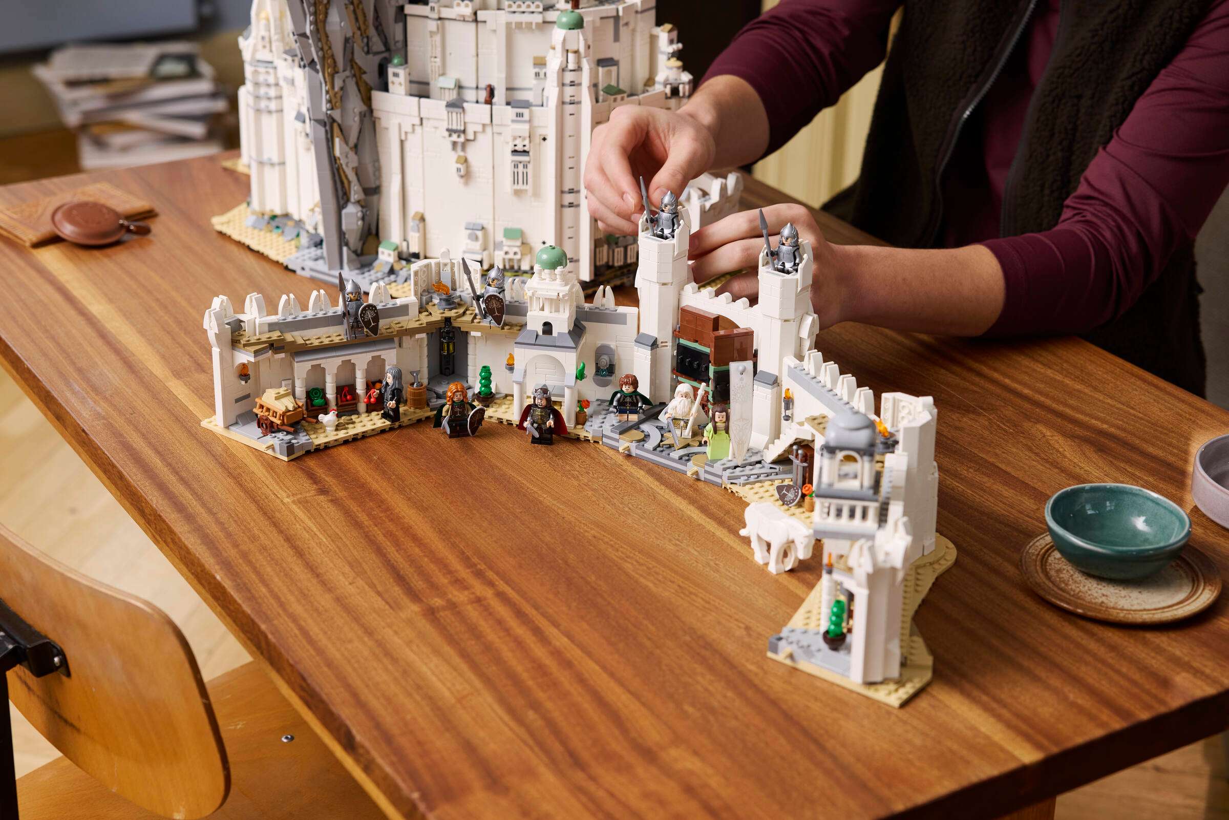 Compatible - 11377 - The Lord of the Rings - Minas Tirith - 8278 Pieces