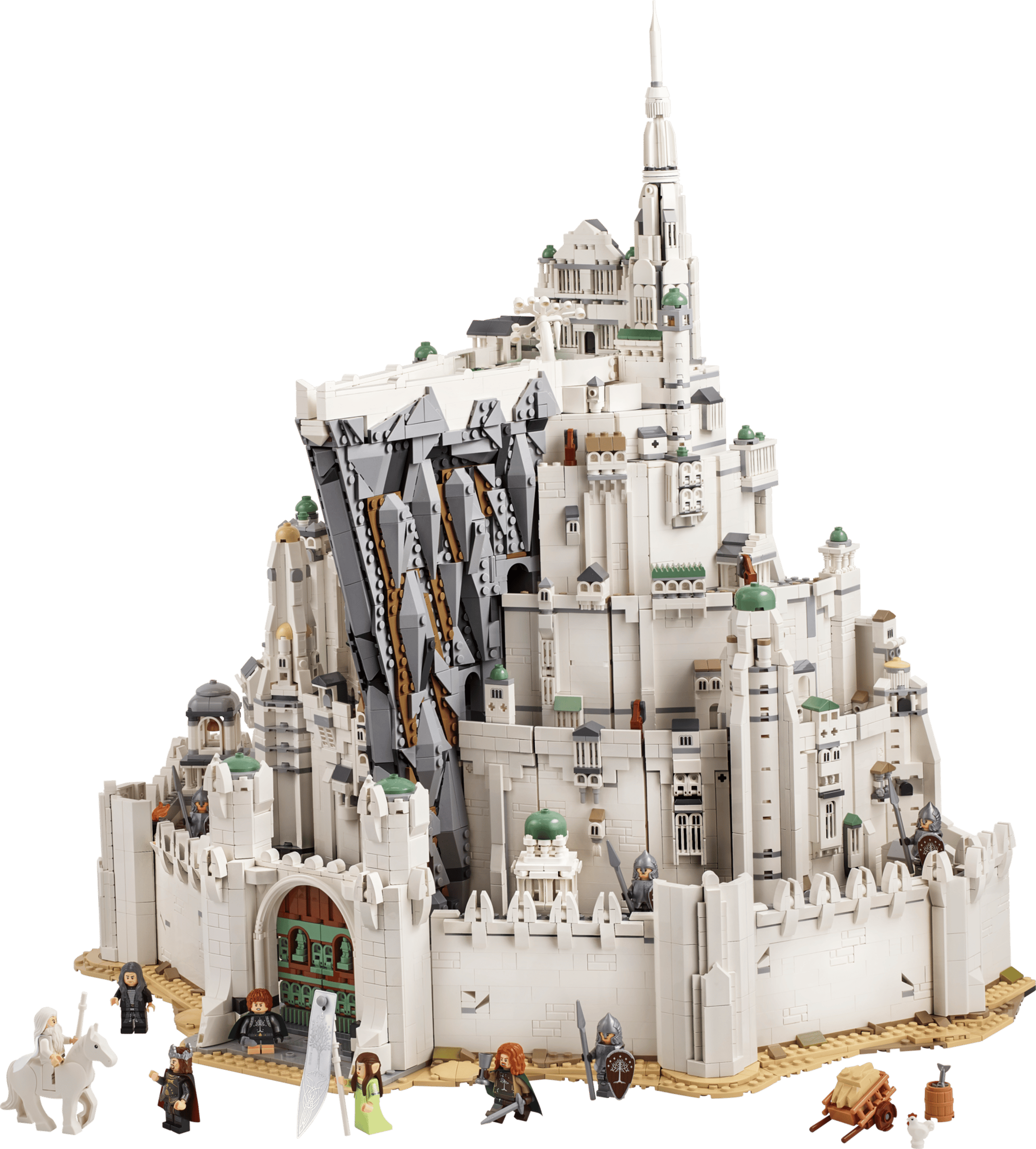 Compatible - 11377 - The Lord of the Rings - Minas Tirith - 8278 Pieces