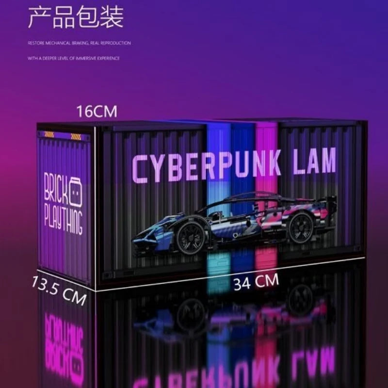 Cyberpunk Lamborghini Sian FKP - 1:14 - 1314 Pieces