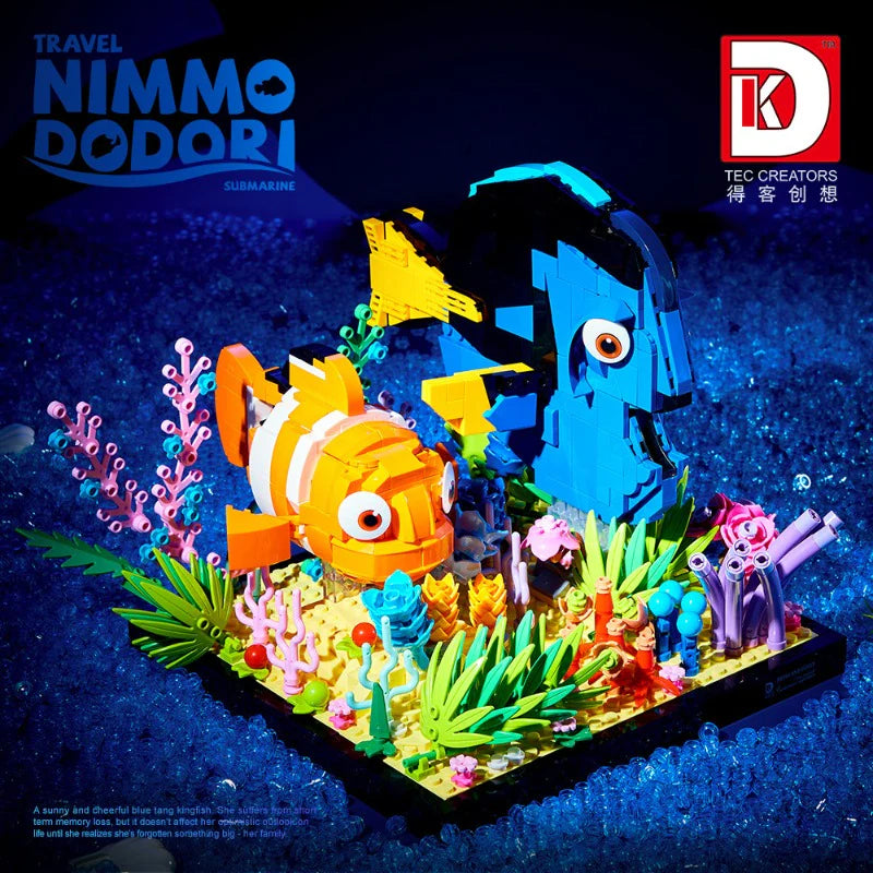 DK - 7002 - Finding Nemo - Nemo And Dori - 886 Pieces