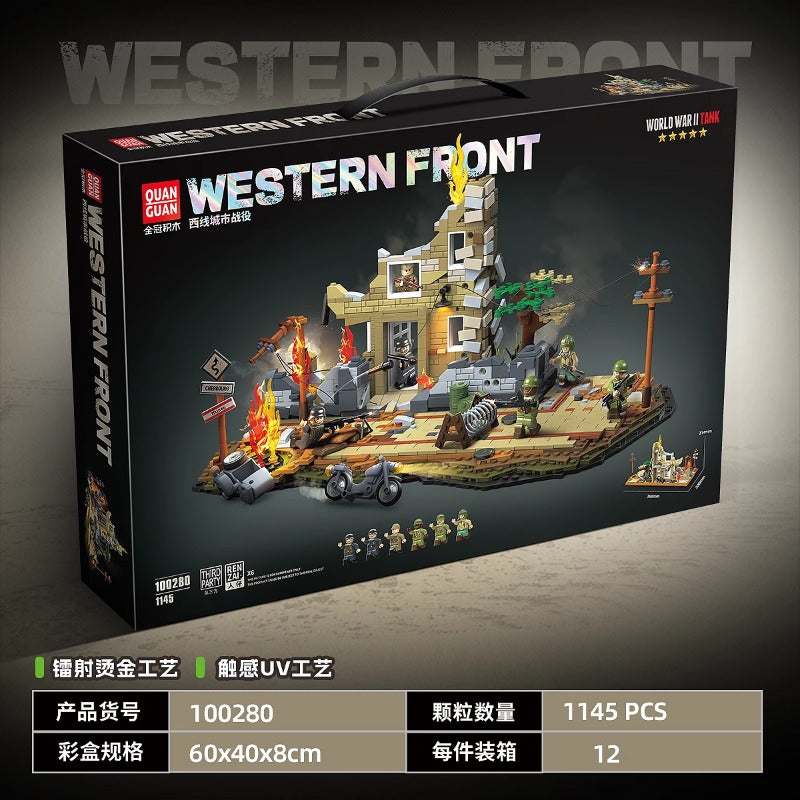 Quan Guan - 100280 - Western Battle Front - 1145 Pieces