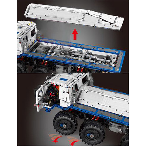 Mould King - 13144 - Tatra 8x8 Truck - 3599 Pieces - Dynamic Version