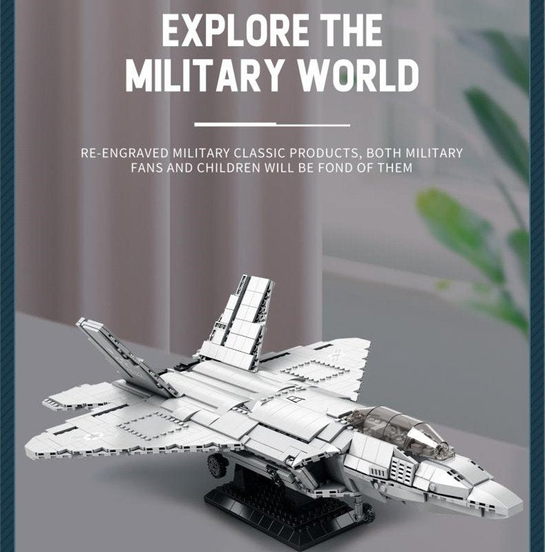 Reobrix - 33022 - F-22 Raptor - 1600 Pieces