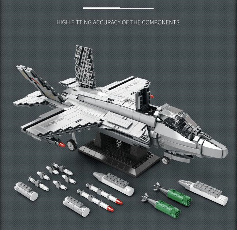 Reobrix - 33021 - F-35 Lightning II - 1,600 Pieces