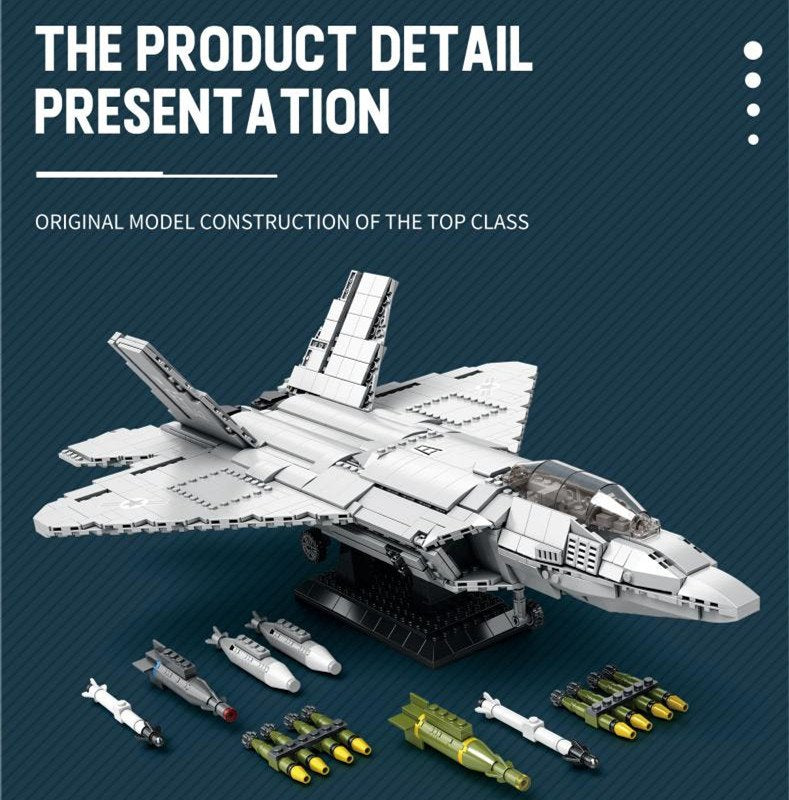 Reobrix - 33022 - F-22 Raptor - 1600 Pieces