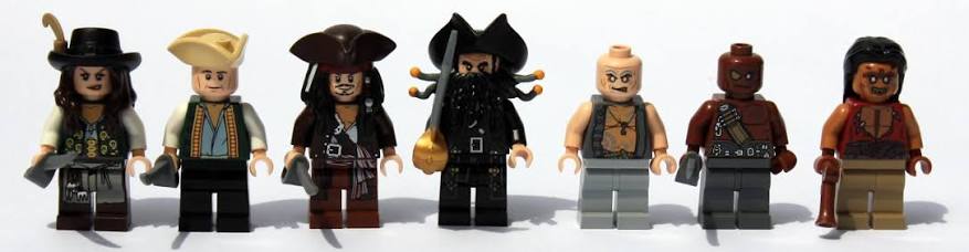 Compatible - Pirates of the Caribbean - 4195 - Queen Anne’s Revenge - 1097 Pieces