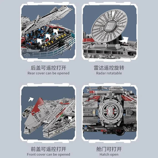 KBOX - 10521 - Star Wars - Millenium Falcon - 11235 Pieces