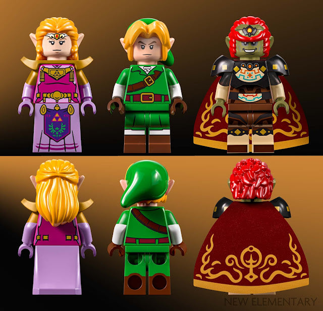 Compatible - 77093 - The Legend of Zelda - Ocarina of Time™ – The Final Battle - 1003 Pieces