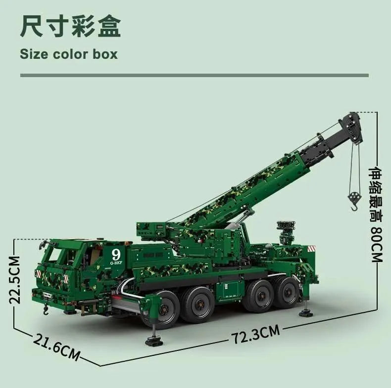 Mould King - 20009 - Armored Recovery Crane - 5540 Pieces