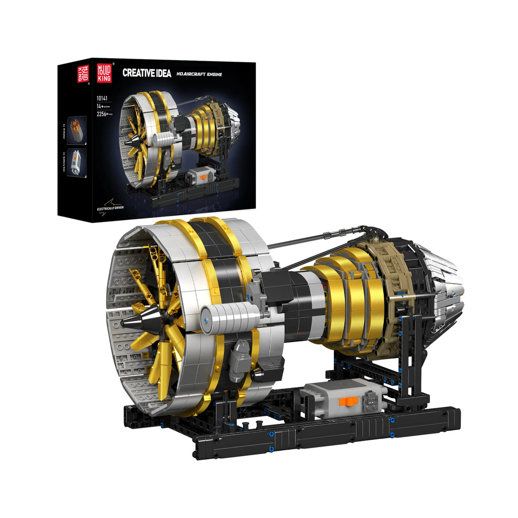 Mould King - 10141 - F14 Aircraft Engine - 2256 Pieces