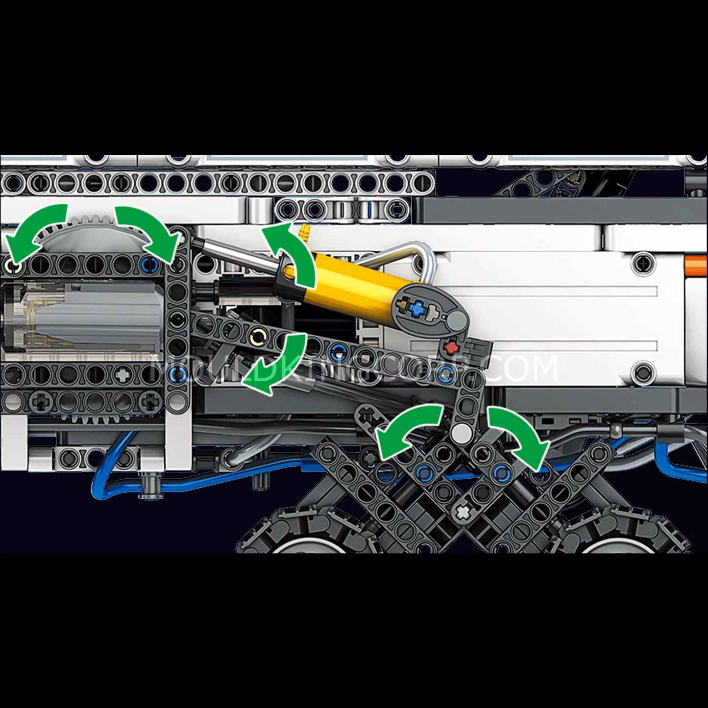 Mould King - 21014 - The Mars Explorer - 1608 Pieces - Dynamic Version