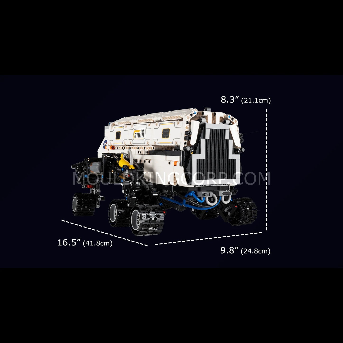 Mould King - 21014 - The Mars Explorer - 1608 Pieces - Dynamic Version