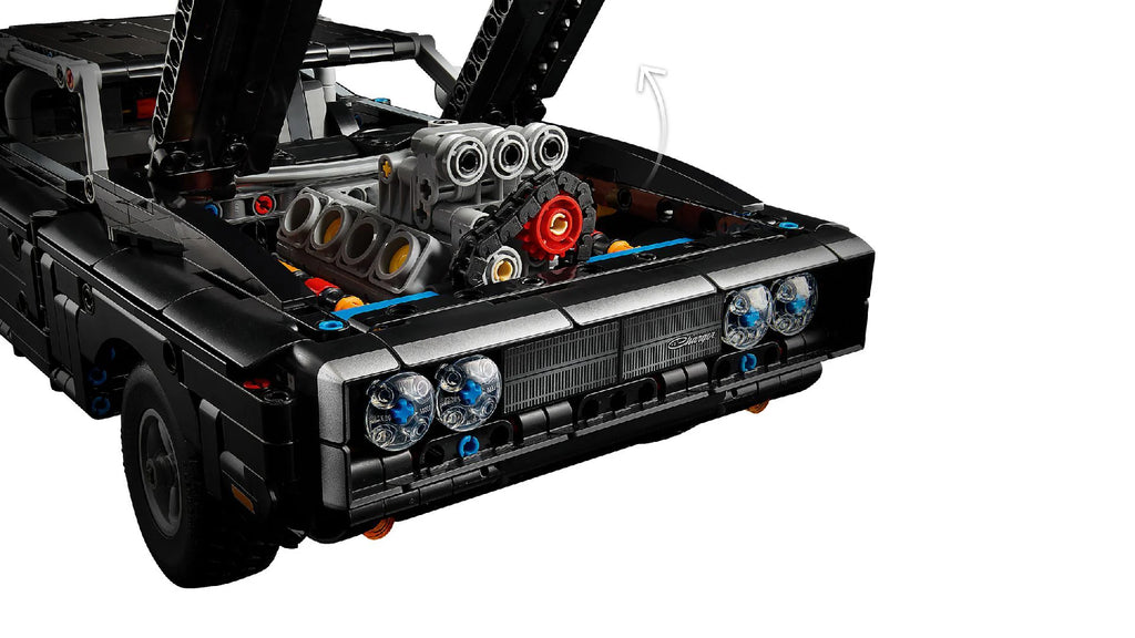 Compatible - Technic - Fast and Furious Dodge Charger R/T Car - 1516 Pieces