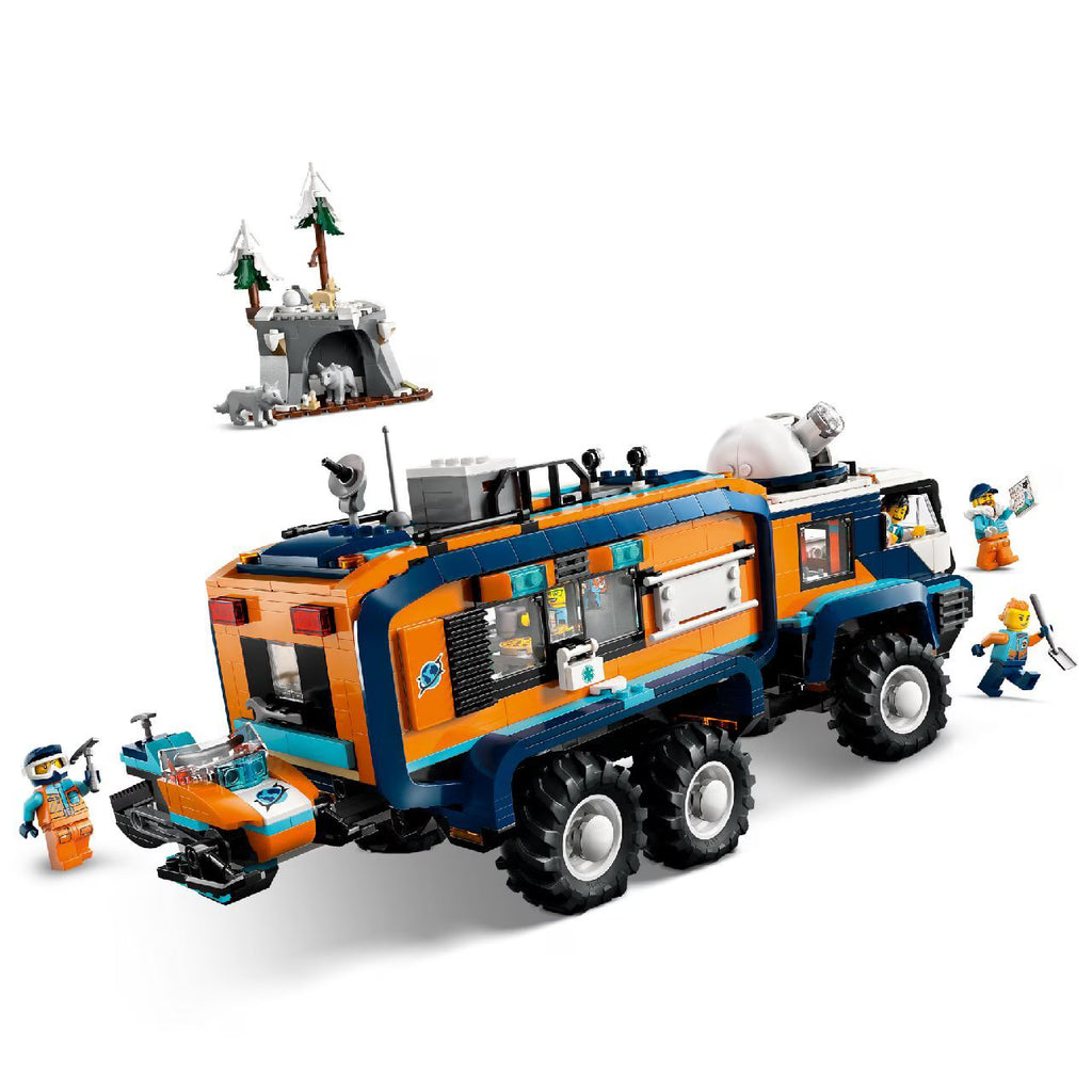 Compatible - City - 60471 - Arctic Explorer Science Lab Truck - 1064 Pieces