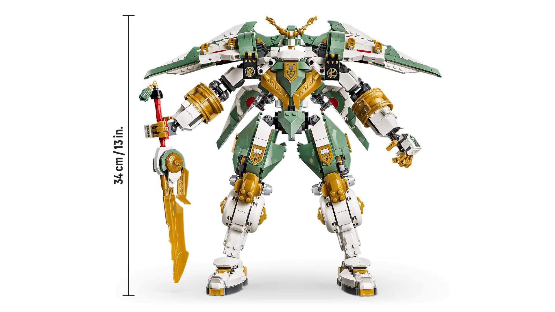 Compatible - 71860 - Ninjago - Lloyd's Titan Mech 15th Anniversary - 1293 Pieces