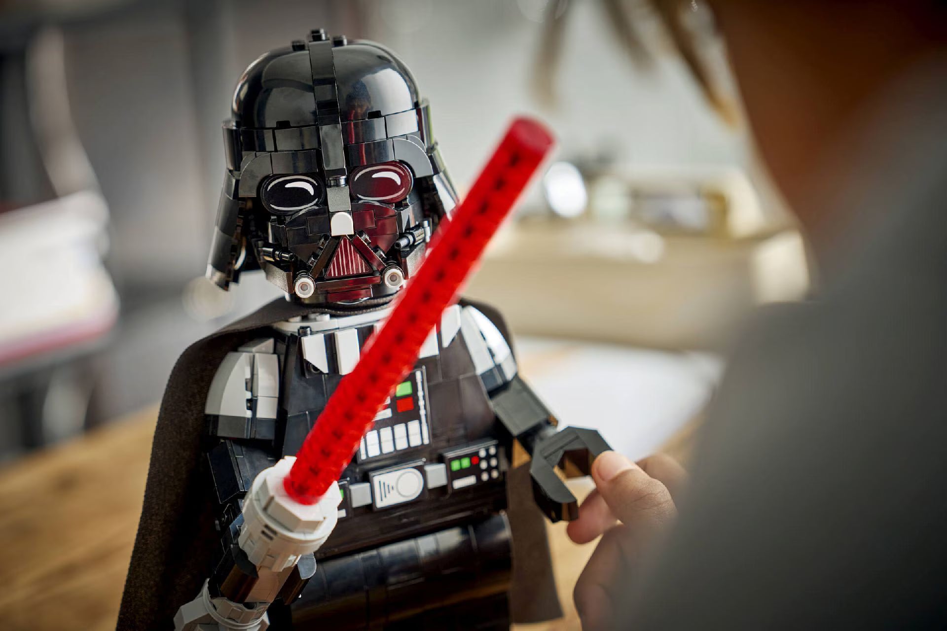 Compatible – Star Wars - 75461 - Up-Scaled Darth Vader Minifigure - 1028 Pieces