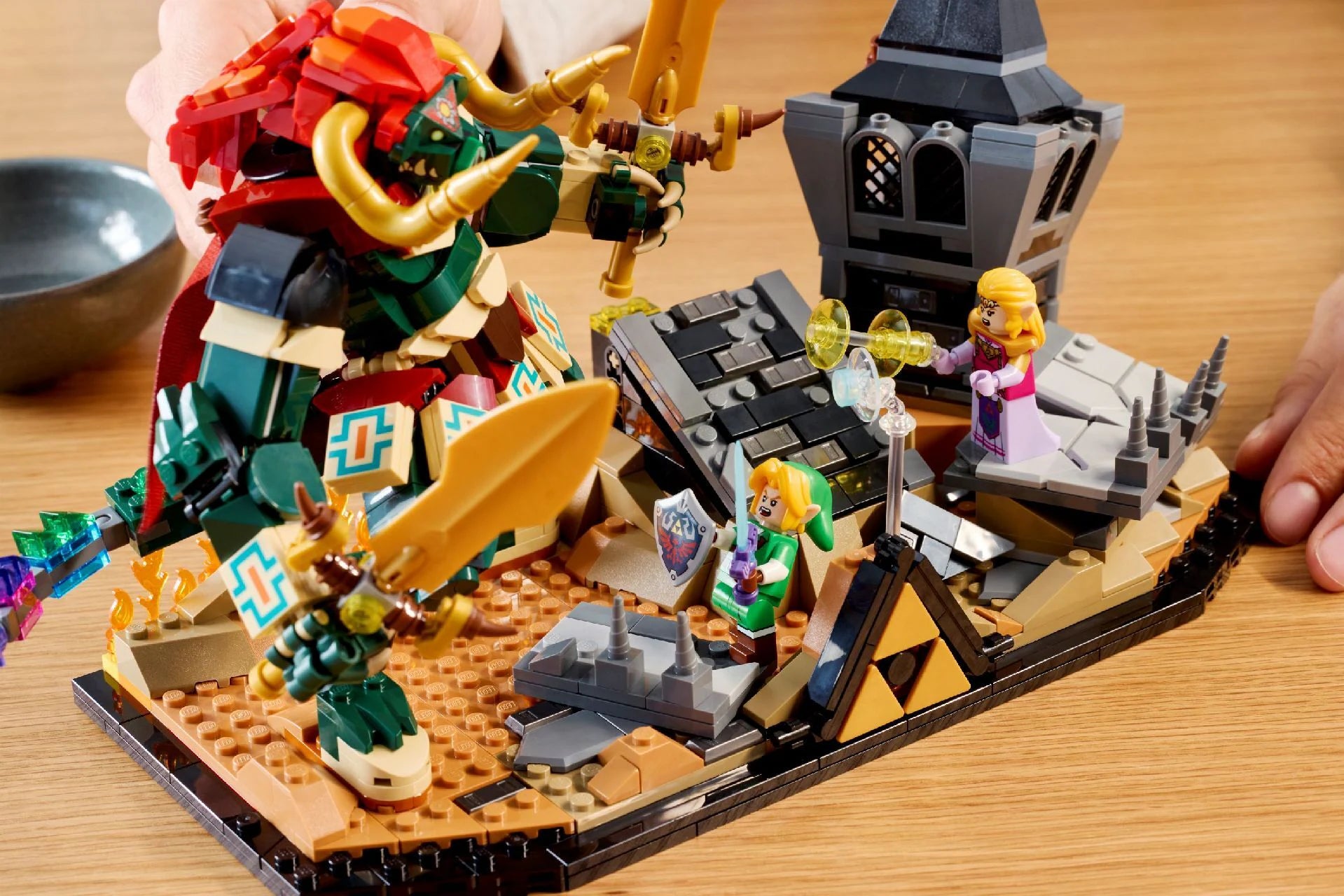 Compatible - 77093 - The Legend of Zelda - Ocarina of Time™ – The Final Battle - 1003 Pieces