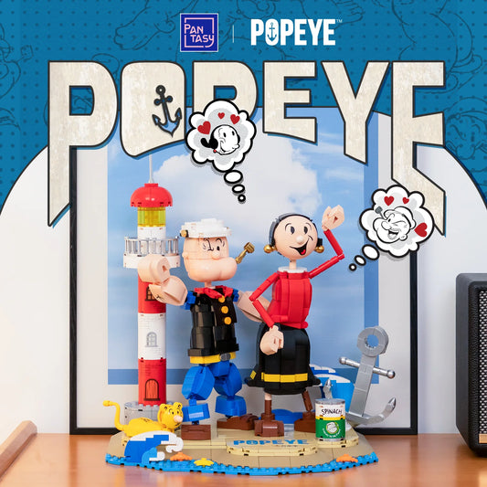 Pantasy - 86401 - Popeye And Olive Oyl - 1209 Pieces