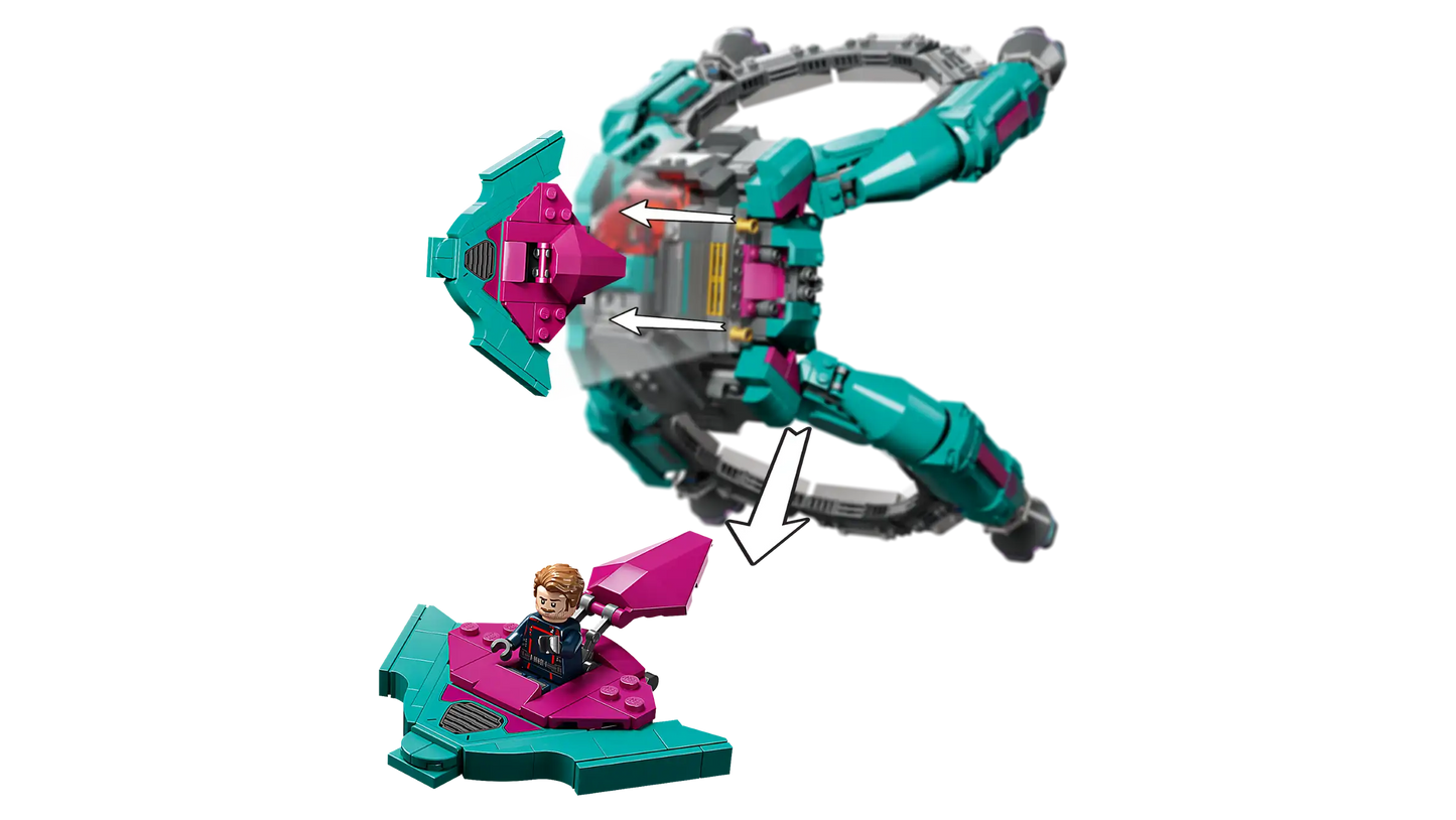Compatible - 76255 - Avengers - The New Guardian Ship - 1108 Pieces