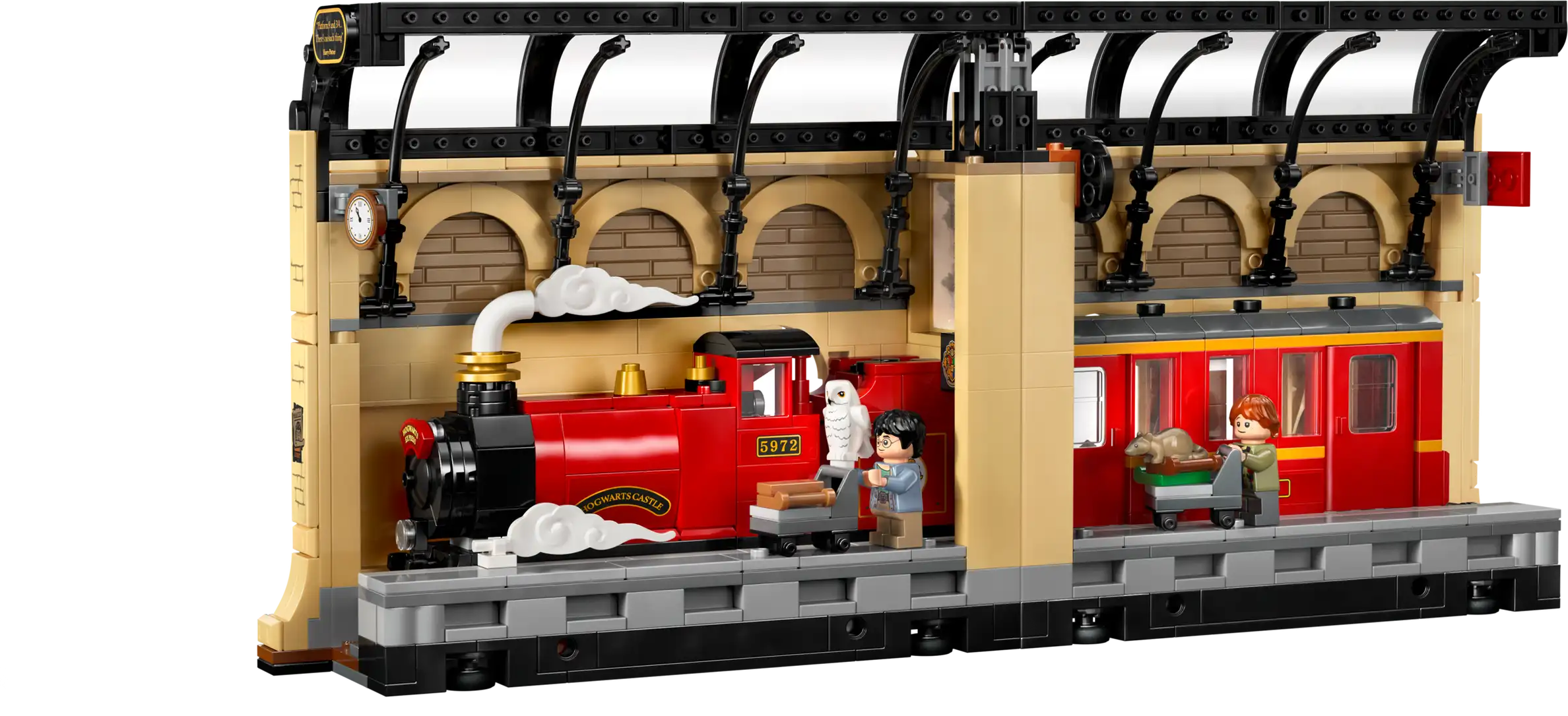 Compatible - Harry Potter - 76450 - Hogwarts Express Book Nook - 832 Pieces
