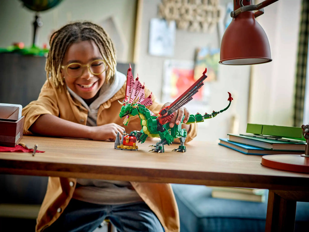 Compatible - Creator 3-in-1 - 31161 - Medieval Dragon - 715 Pieces
