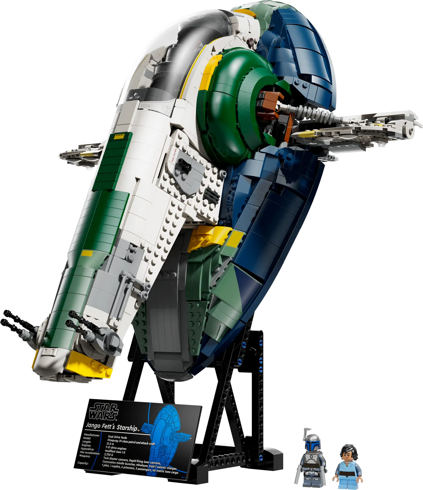 Compatible - 75409 - Star Wars - UCS - Jango Fett's Firespray Class One - 2970 Pieces