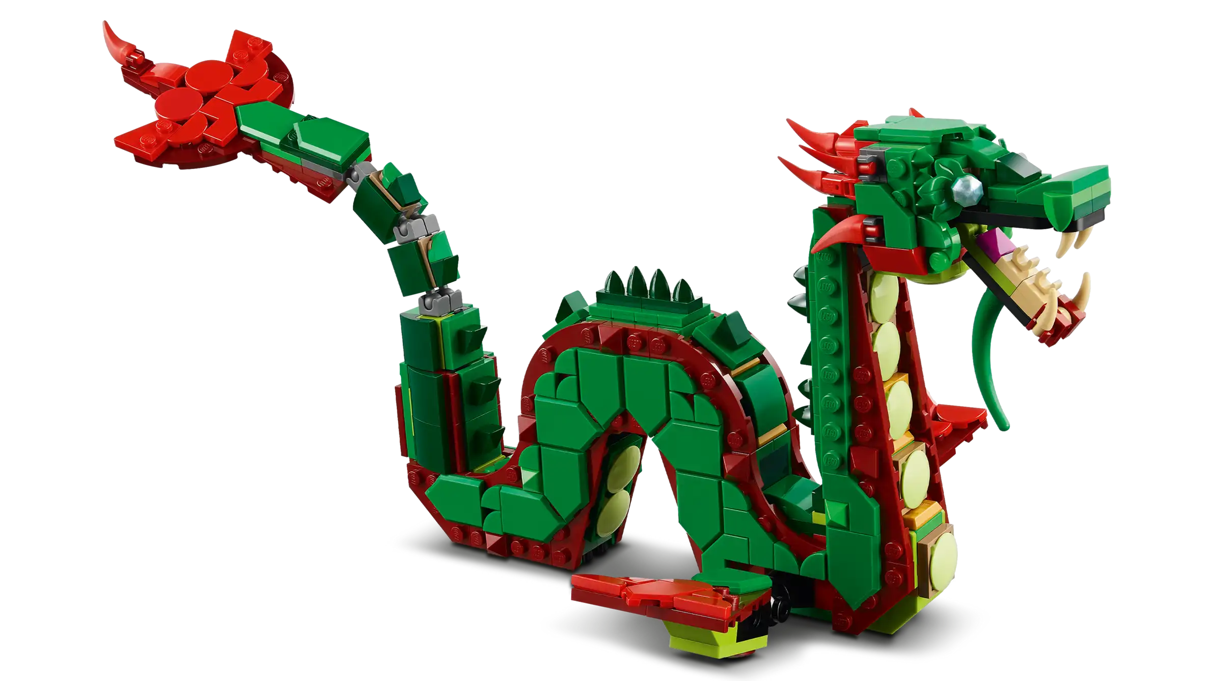 Compatible - Creator 3-in-1 - 31161 - Medieval Dragon - 715 Pieces