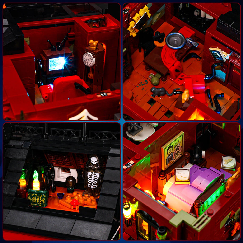 Lumibricks/Funwhole - L9092 - Midnight Haunted Mansion - 2617 Pieces