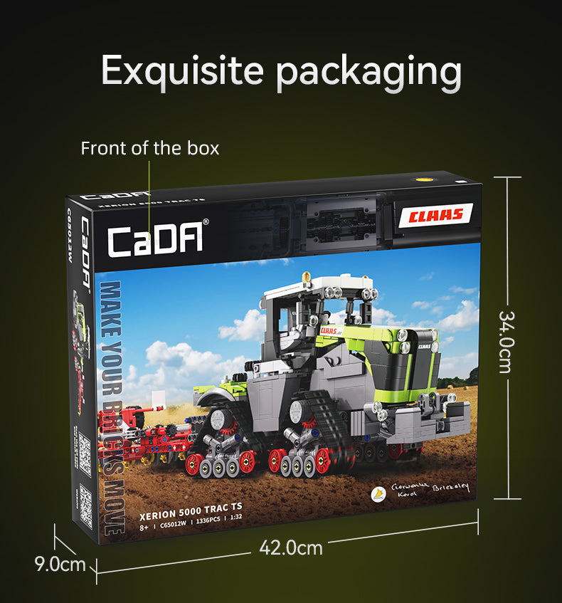 CADA - C65012 - Master Series - Claas Xerion 5000 Trac TS - 1336 Pieces