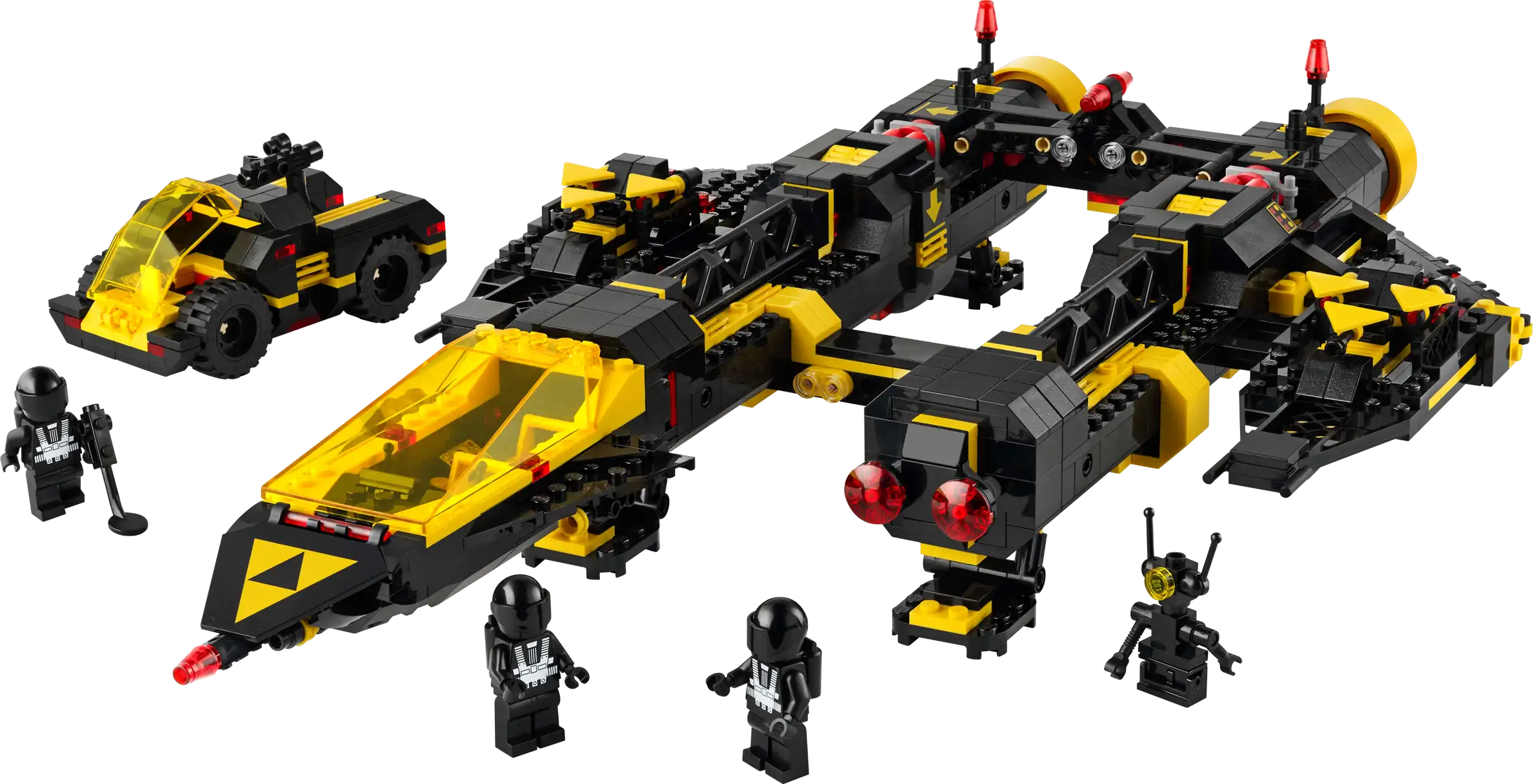 Compatible - Icons - 10355 - Blacktron Renegade - 1151 Pieces