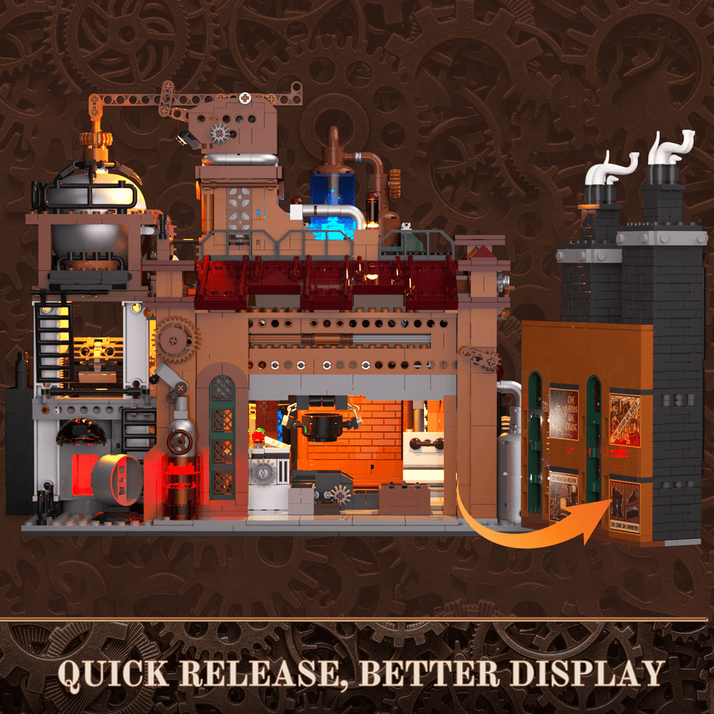 Funwhole/Lumibricks - F9101 - Iron Ore Factory - 3138 Pieces