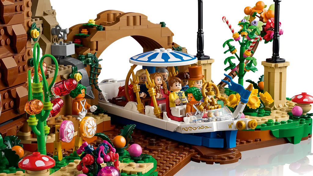 Compatible - IDEAS - 21360 - Willy Wonka And The Chocolate Factory - 2025 Pieces