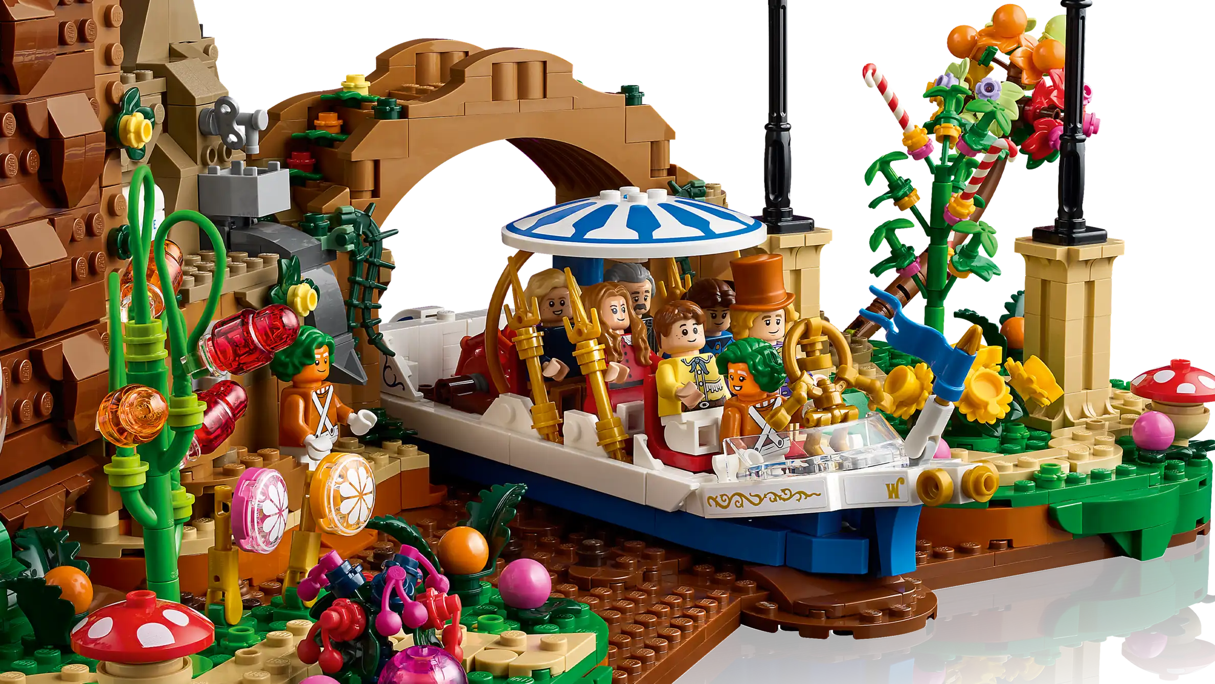 Compatible - IDEAS - 21360 - Willy Wonka And The Chocolate Factory - 2025 Pieces