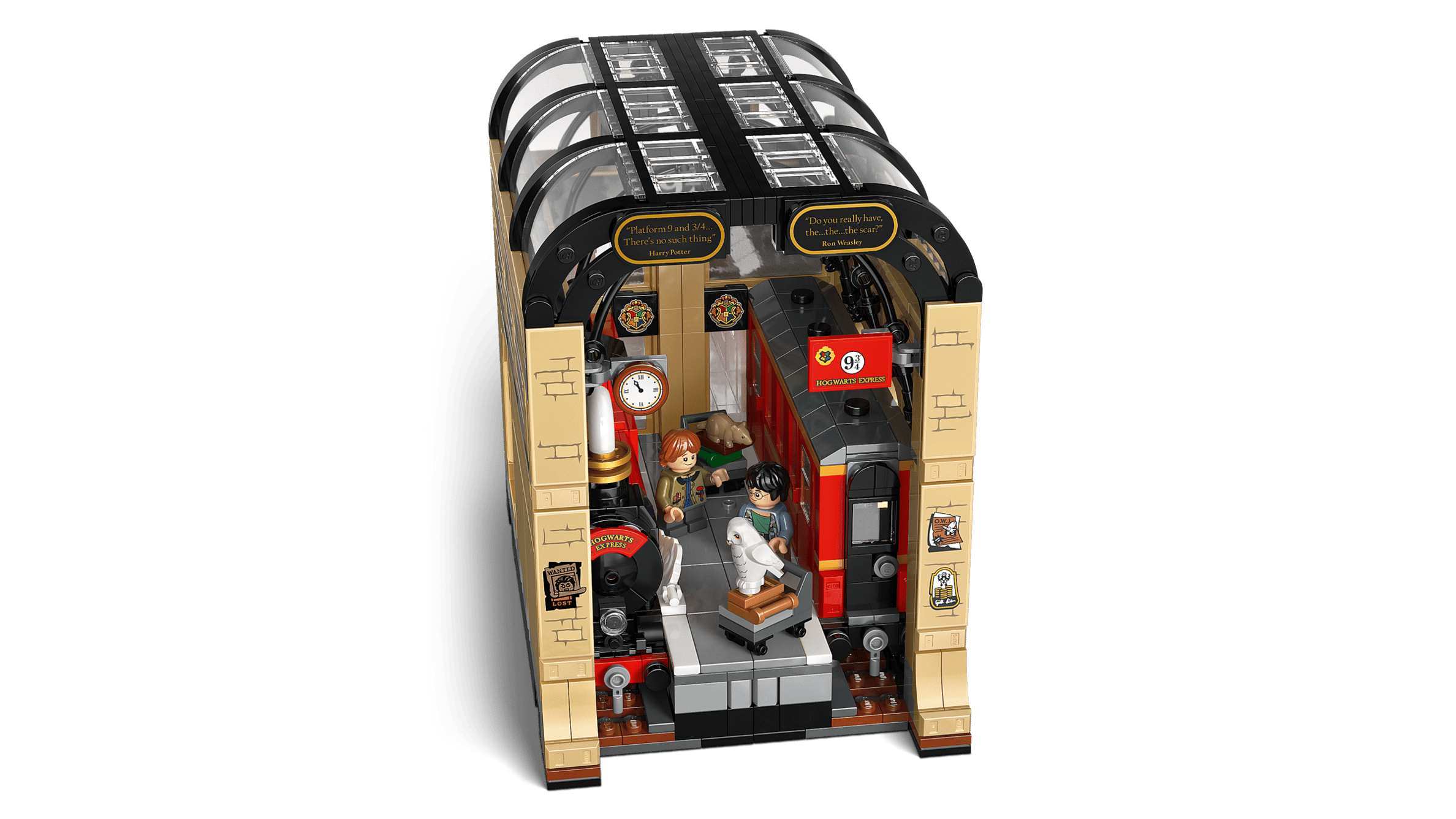 Compatible - Harry Potter - 76450 - Hogwarts Express Book Nook - 832 Pieces