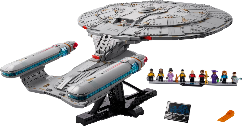Compatible - Icons - 10356 - Star Trek USS Enterprise NCC-1701-DT - 3600 Pieces
