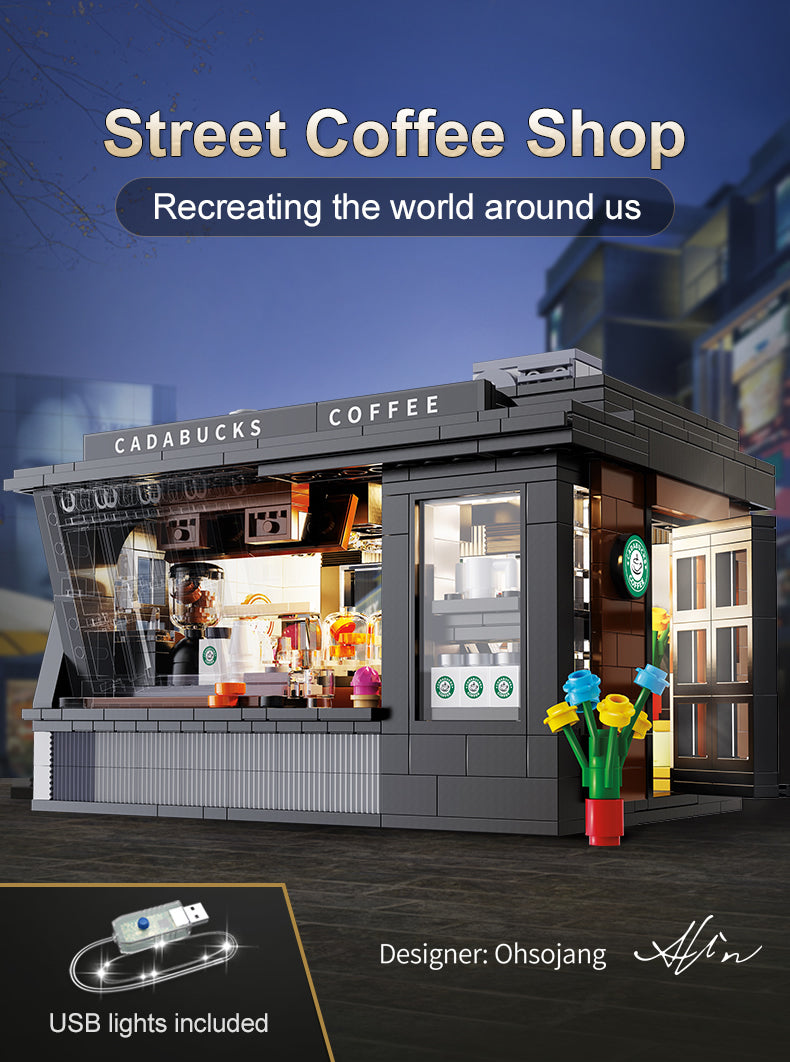 CaDA - C66005 - Starbucks Coffee Shop - 768 Pieces (Group Order Discount Not Applicable)