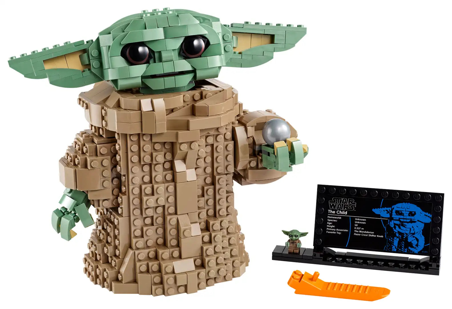 Compatible - Star Wars - 75318 - Baby Yoda - The Child - 1075 Pieces