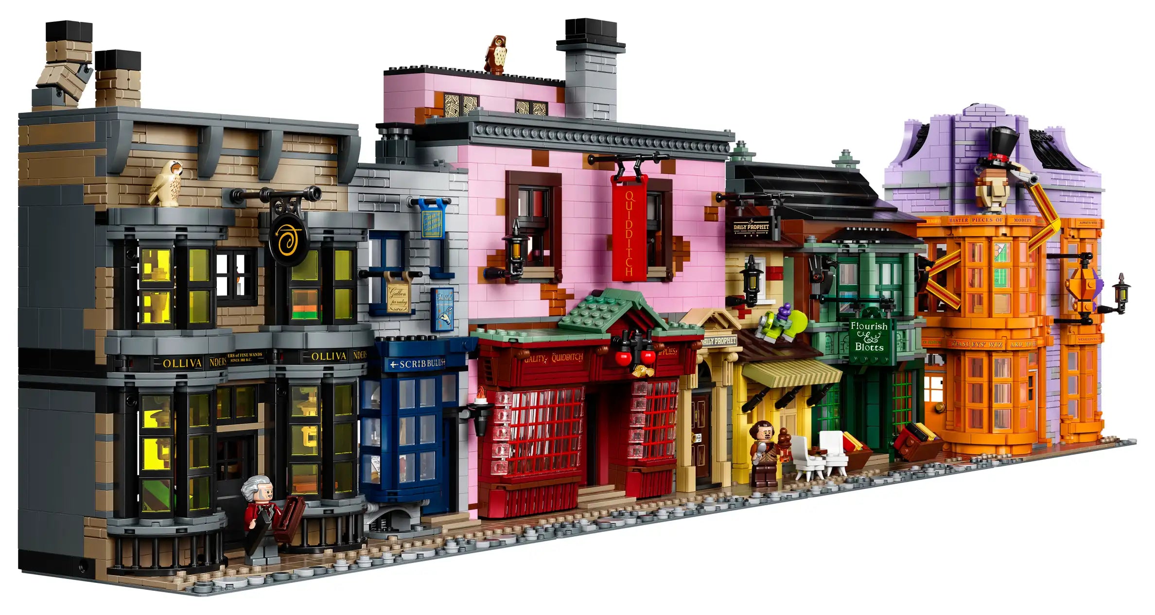 Compatible - Harry Potter - 75978 - Diagon Alley - 5544 Pieces