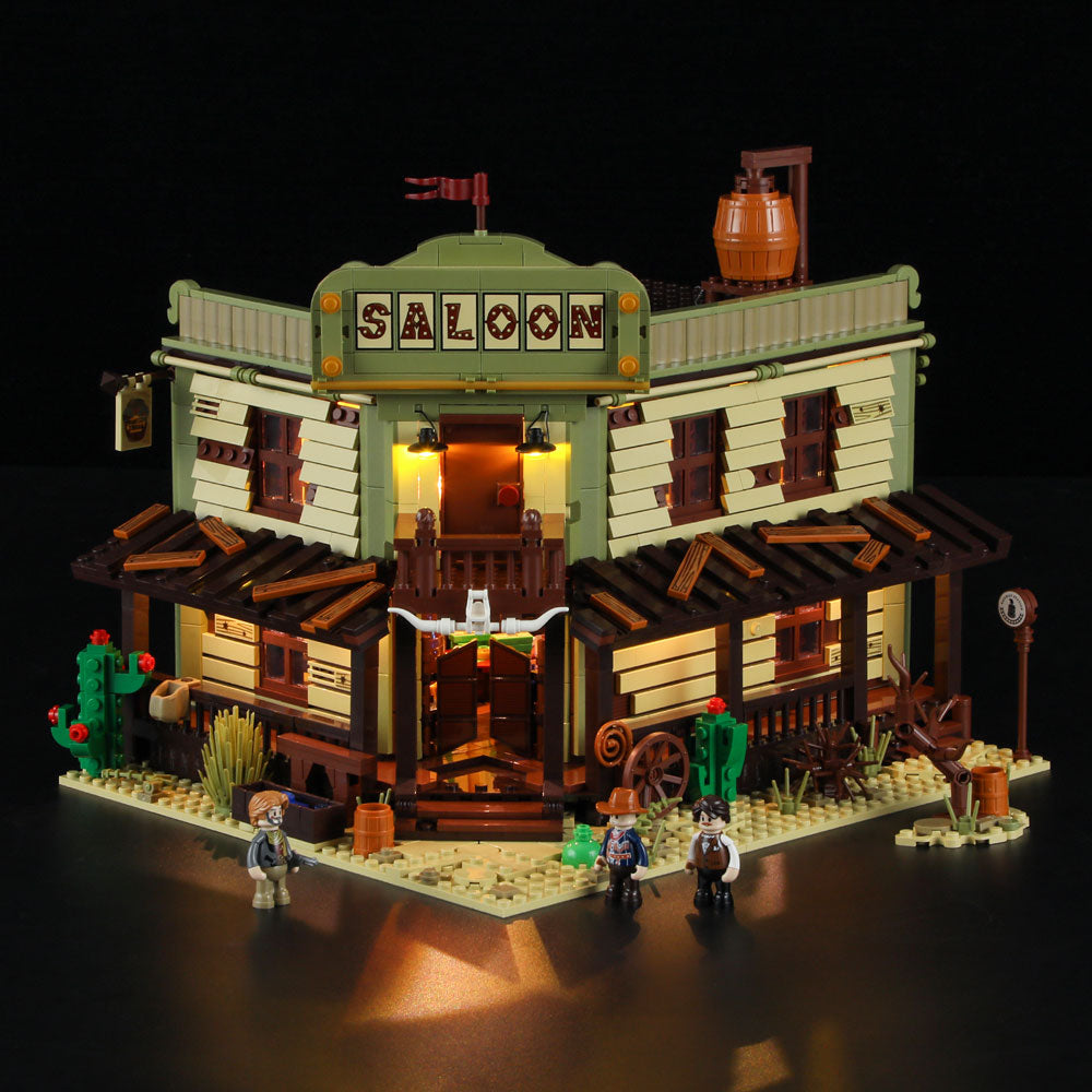 Funwhole/Lumibricks - F9021 - Western Saloon - 2026 Pieces