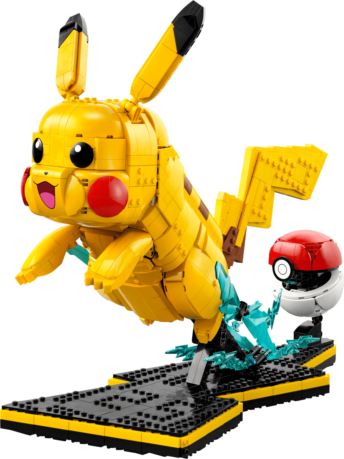 Compatible - 72152 - Pokémon - Pikachu And Poke Ball - 2050 Pieces (Group Order Discount Not Applicable)