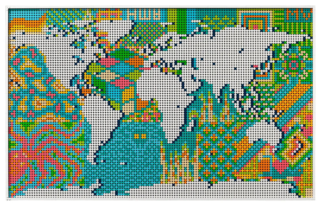 Compatible - Art - 31203 - World Map - 11695 Pieces