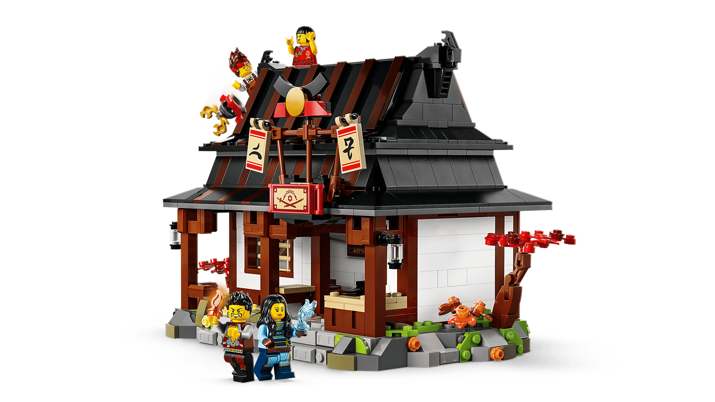 Compatible - Ninjago - 71858 - Four Weapons Blacksmith - 1259 Pieces