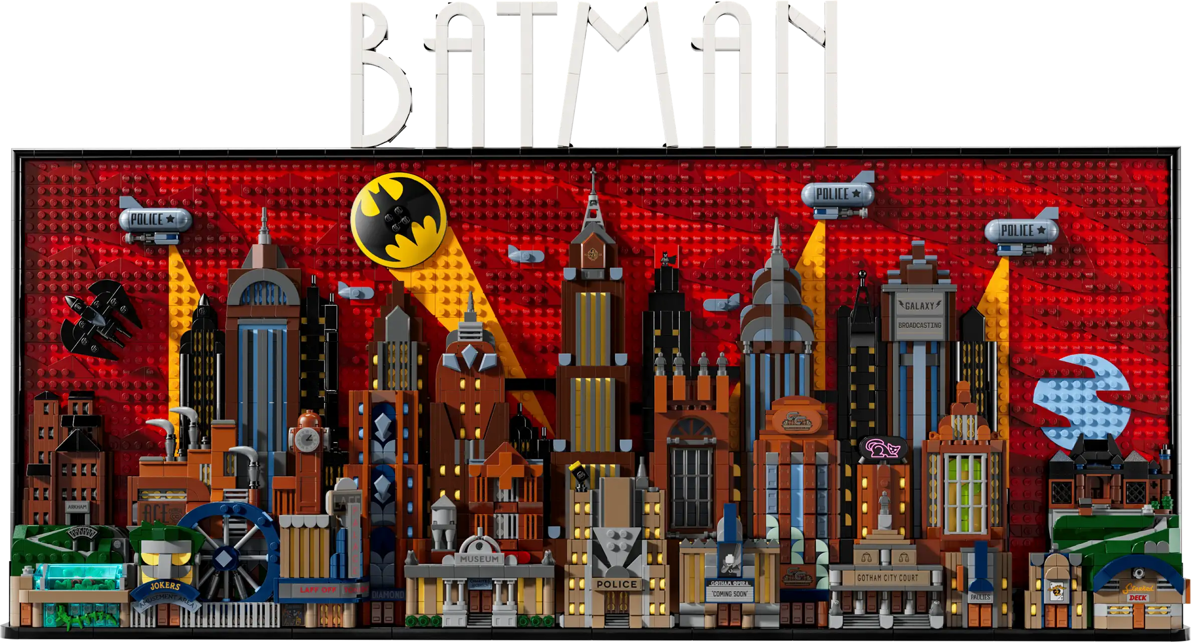 Compatible - Batman - 76271 - The Animated Series - Gotham City - 4210 Pieces