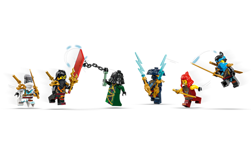 Compatible - Ninjago - 71848 - The Temple Bounty - 2387 Pieces